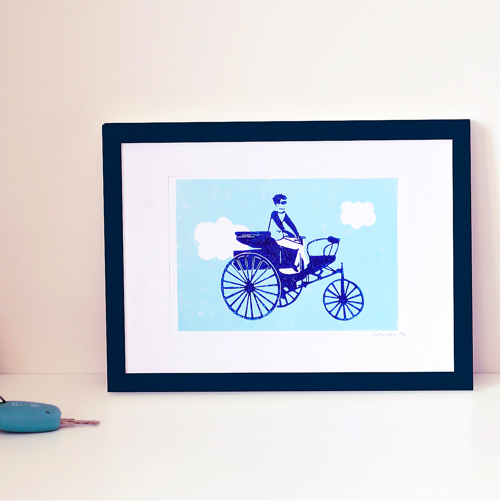 TRICYCLE – Linogravure A5