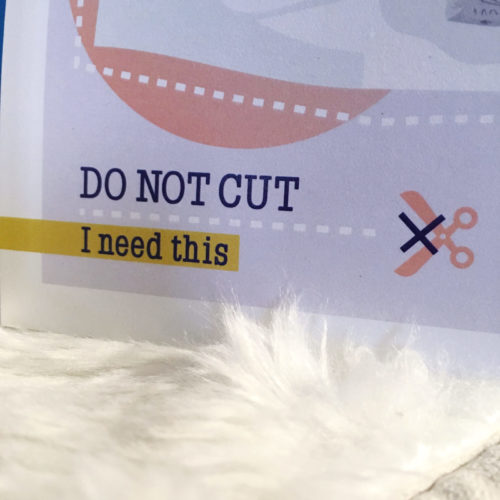 Do Not Cut – Affichette Ours Polaire