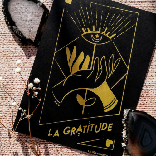 Gratitude – Sérigraphie ” carte de Tarot” numérotée